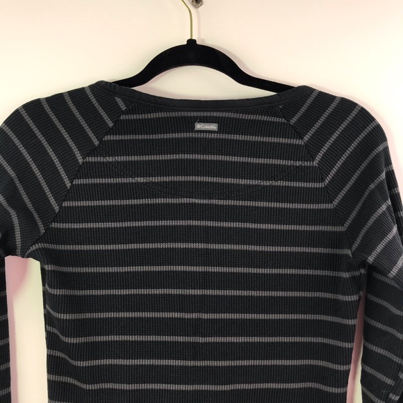 Columbia Sportswear Black White Textured M Shirt - Picture 5 of 6